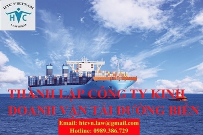 THÀNH LẬP CÔNG TY KINH DOANH VẬN TẢI ĐƯỜNG BIỂN