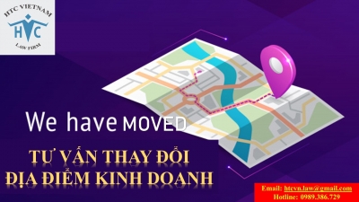 THAY ĐỔI ĐỊA ĐIỂM KINH DOANH