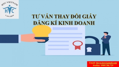 THAY ĐỔI GIẤY PHÉP ĐĂNG KÍ KINH DOANH