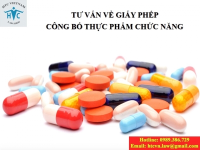 Tư vấn về Giấy phép công bố thực phẩm chức năng