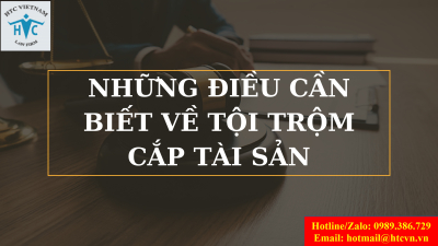 ​Những điều cần biết về tội trộm cắp tài sản