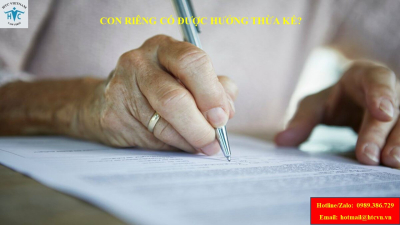 ​Con riêng có được hưởng thừa kế?