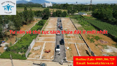 Tư vấn về thủ tục tách thửa đất ở mới nhất