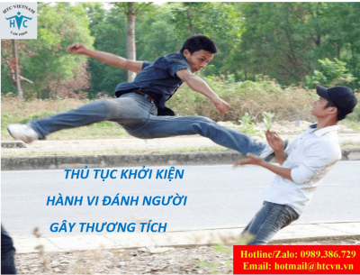 Thủ tục khởi kiện hành vi đánh người gây thương tích