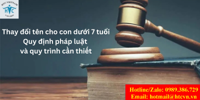 Thay đổi tên cho con dưới 7 tuổi: Quy định pháp luật và quy trình cần thiết