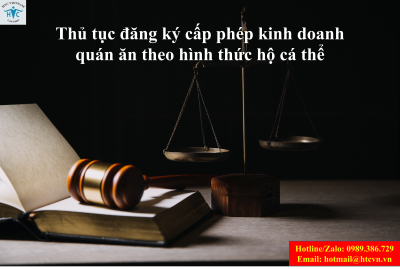 Thủ tục đăng ký cấp phép kinh doanh quán ăn theo hình thức hộ cá thể