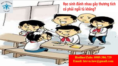 ​Học sinh đánh nhau gây thương tích có phải ngồi tù không?