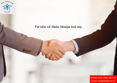​Tư vấn về thỏa thuận trả nợ.