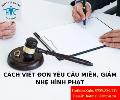 Cách viết đơn yêu cầu miễn, giảm nhẹ hình phạt
