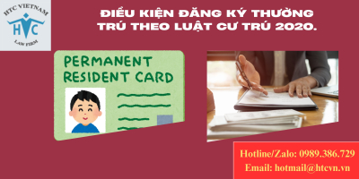 Điều kiện đăng ký thường trú theo Luật Cư trú 2020.