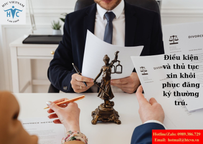 Điều kiện và thủ tục xin khôi phục đăng ký thường trú.