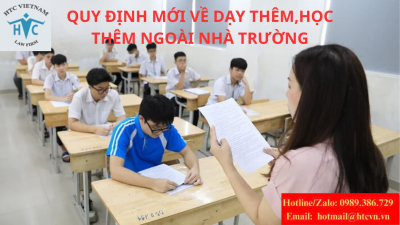 Hướng dẫn đăng ký dạy thêm, học thêm ngoài nhà trường theo quy định mới.