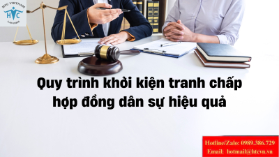 Quy trình khởi kiện tranh chấp hợp đồng dân sự hiệu quả