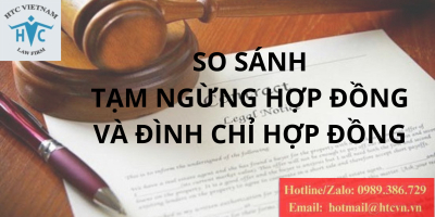 So sánh tạm ngừng và đình chỉ hợp đồng