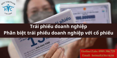 Trái phiếu doanh nghiêp, phân biệt trái phiếu doanh nghiệp và cổ phiếu