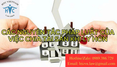 Các nguyên tắc pháp luật của việc chia tài sản khi ly hôn