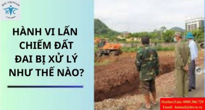Hành vi lấn chiếm đất đai bị xử lý như thế nào? Mức phạt và hướng khắc phục
