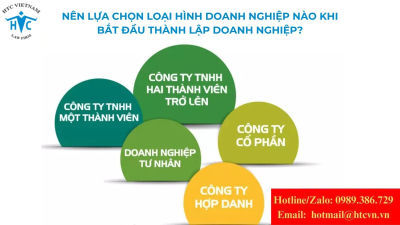 Nên lựa chọn loại hình doanh nghiệp nào khi bắt đầu thành lập doanh nghiệp?