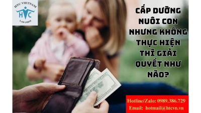 Có quyết định của Tòa án về cấp dưỡng nuôi con nhưng không thực hiện thì giải quyết như nào?