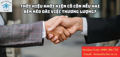 Thời hiệu khởi kiện có còn nếu hai bên kéo dài việc thương lượng?