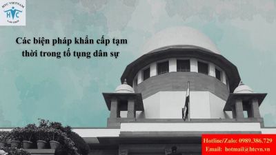 Các biện pháp khẩn cấp tạm thời trong tố tụng dân sự. 