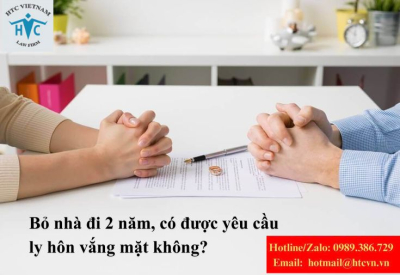 Bỏ nhà đi 2 năm, có được yêu cầu ly hôn vắng mặt không?