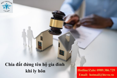 Đất đứng tên hộ gia đình khi ly hôn – Chia thế nào?