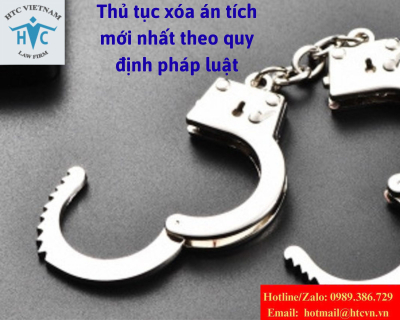 Thủ tục xóa án tích mới nhất theo quy định pháp luật