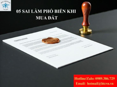 5 sai lầm khiến nhiều người mất trắng khi mua đất