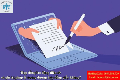 Hợp đồng lao động điện tử: Có giá trị pháp lý tương đương hợp đồng giấy không?