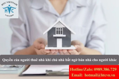 Quyền của người thuê nhà khi chủ nhà bất ngờ bán nhà cho người khác