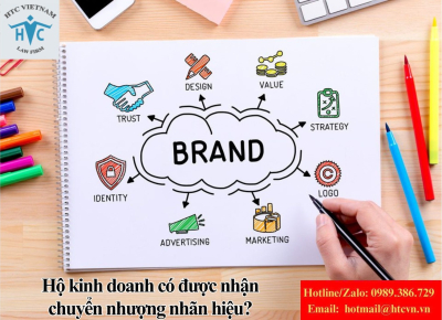 Hộ kinh doanh có được nhận chuyển nhượng nhãn hiệu không?