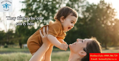 Thủ tục thay đổi họ cho con sau ly hôn: Làm thế nào để thực hiện đúng quy định?