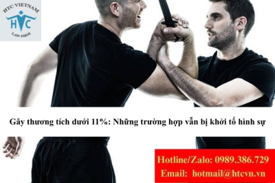 Gây thương tích dưới 11%: Những trường hợp vẫn bị khởi tố hình sự