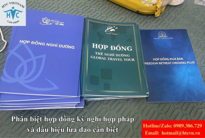 Phân biệt hợp đồng kỳ nghỉ hợp pháp và dấu hiệu lừa đảo cần biết