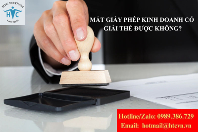 Không còn giữ giấy phép kinh doanh, con dấu: Có giải thể được không?