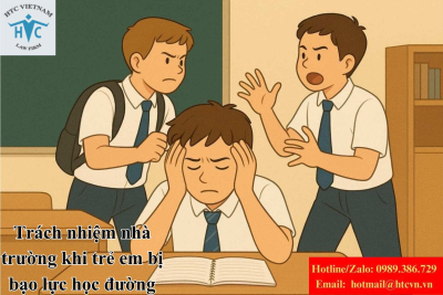 Trẻ em bị bạo lực học đường: Nhà trường phải chịu trách nhiệm gì?