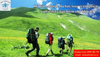 Hộ kinh doanh tổ chức tour trải nghiệm có phải mua bảo hiểm cho khách?