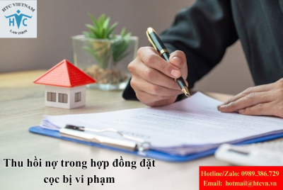 Thu hồi nợ trong hợp đồng đặt cọc bị vi phạm