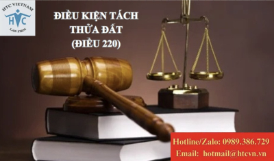 Điều kiện tách thửa đất theo Điều 220: Những quy định cần biết? 
