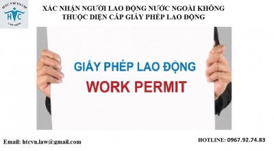 XÁC NHẬN NGƯỜI LAO ĐỘNG NƯỚC NGOÀI KHÔNG THUỘC DIỆN CẤP GIẤY PHÉP LAO ĐỘNG