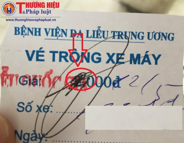 Vé gửi xe bệnh viện