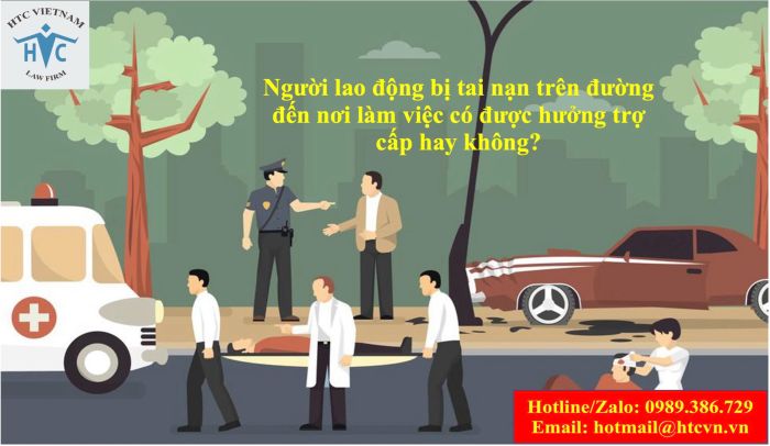 Người lao động bị tai nạn trên đường đến nơi làm việc có được hưởng trợ cấp hay không?