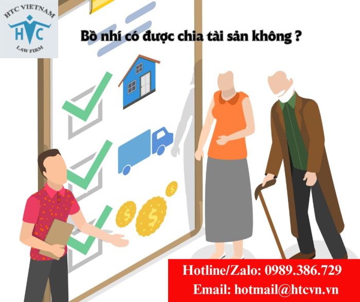 Bồ nhí có được thừa kế tài sản không?