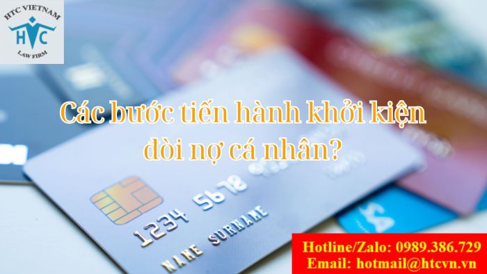 Các bước tiến hành khởi kiện đòi nợ cá nhân?