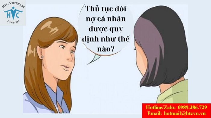 Thủ tục đòi nợ cá nhân được quy định như thế nào?