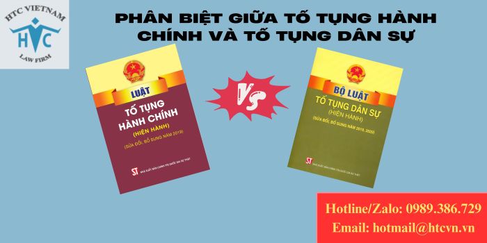 Phân biệt giữa tố tụng hành chính và tố tụng dân sự